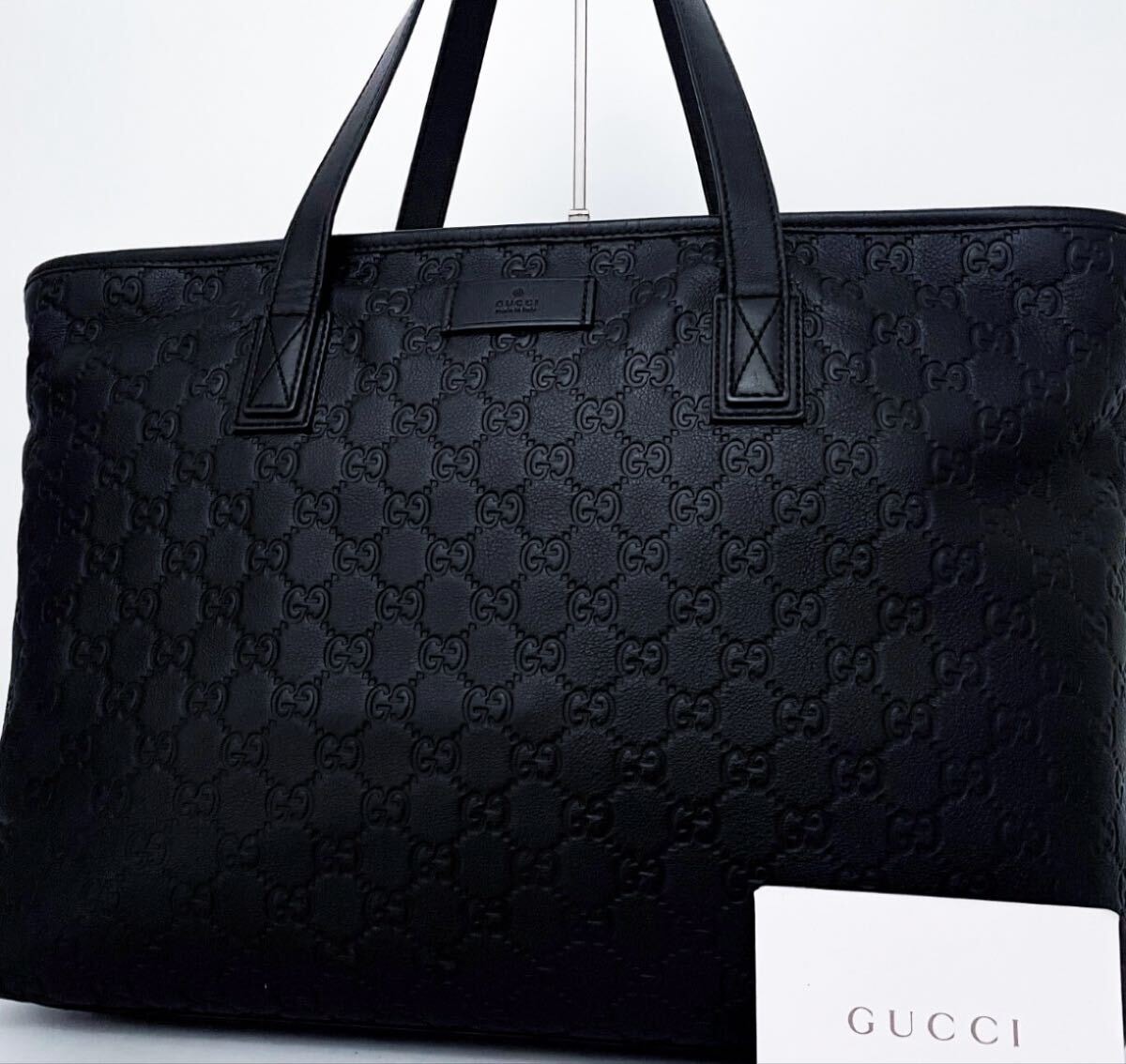 B (目立った傷や汚れなし)】GUCCI グッチ ビジネス トート 
