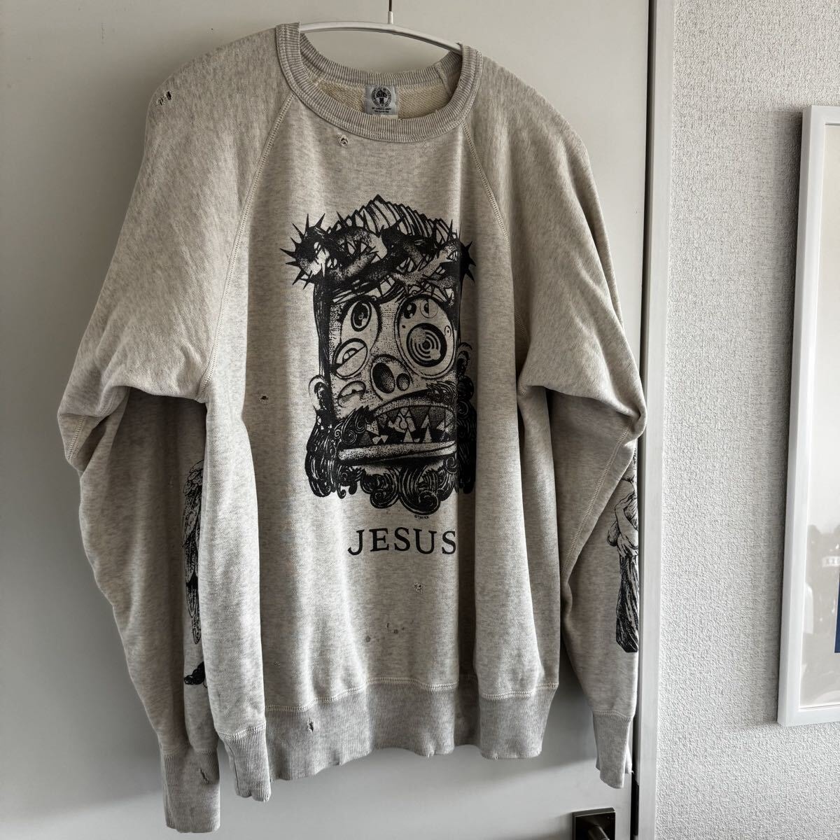 Takashi Murakami x SAINT MXXXXXX Jesus Crewneck セントマイケル スウェット トレーナー SAINT MICHAEL