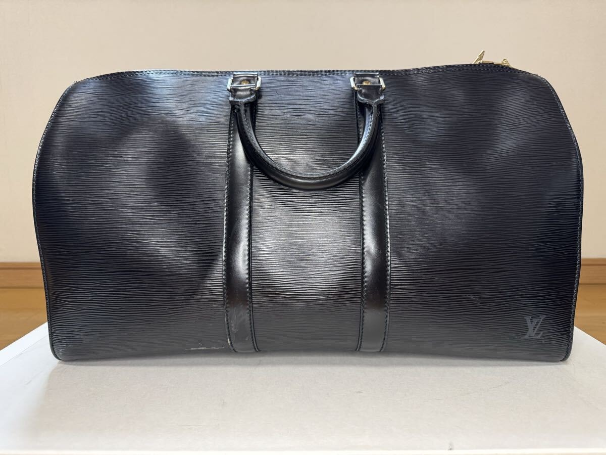 LOUIS VUITTON キーポル45 M42972 エピ ノワール 楽天市場】【バッグ】LOUIS VUITTON ルイ ヴィトン エピ キーポル45