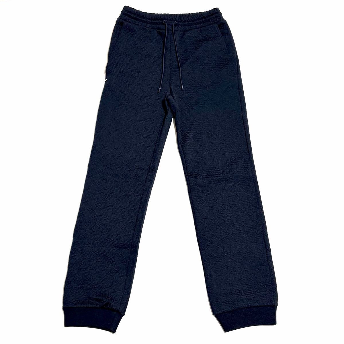 【未使用】ルイヴィトン モノグラムトラックパンツ ネイビー メンズ LOUIS VUITTON パンツ XS