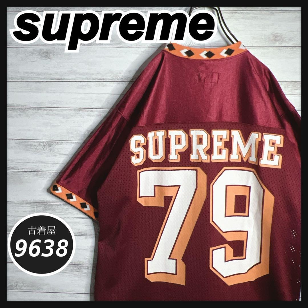 B (目立った傷や汚れなし)】【入手困難!!】シュプリーム ゲームシャツ