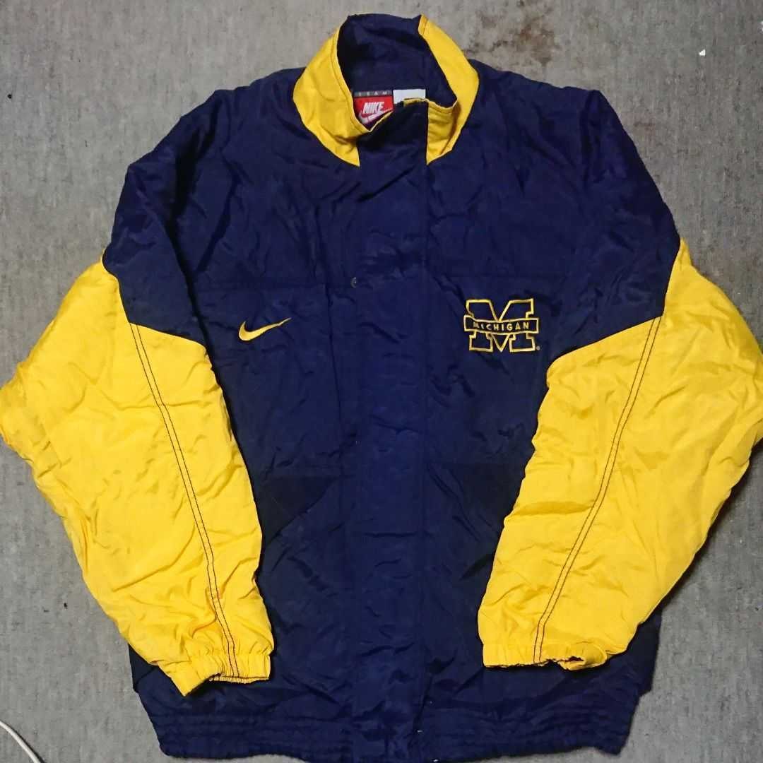 NIKE × MICHIGAN【L】ミシガン ナイキ ジョージタウン レイカーズ XL レイダース スターター duke ノースカロライナ ダンク ミシガン大学