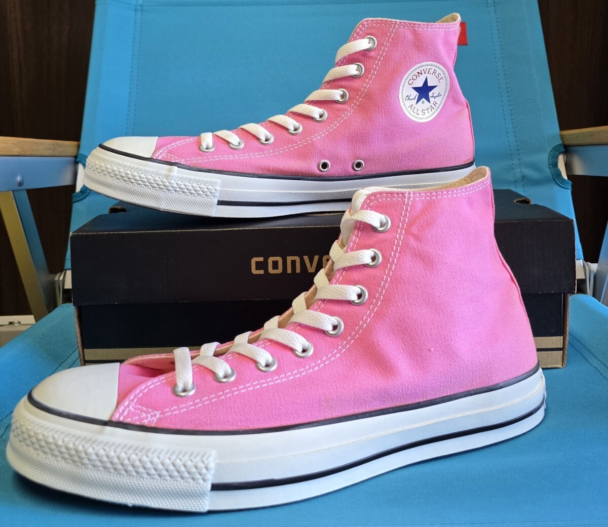 コンバース オールスター ALLSTAR CONVERSE ピンク ハイカット スニーカー 新品未使用未試着