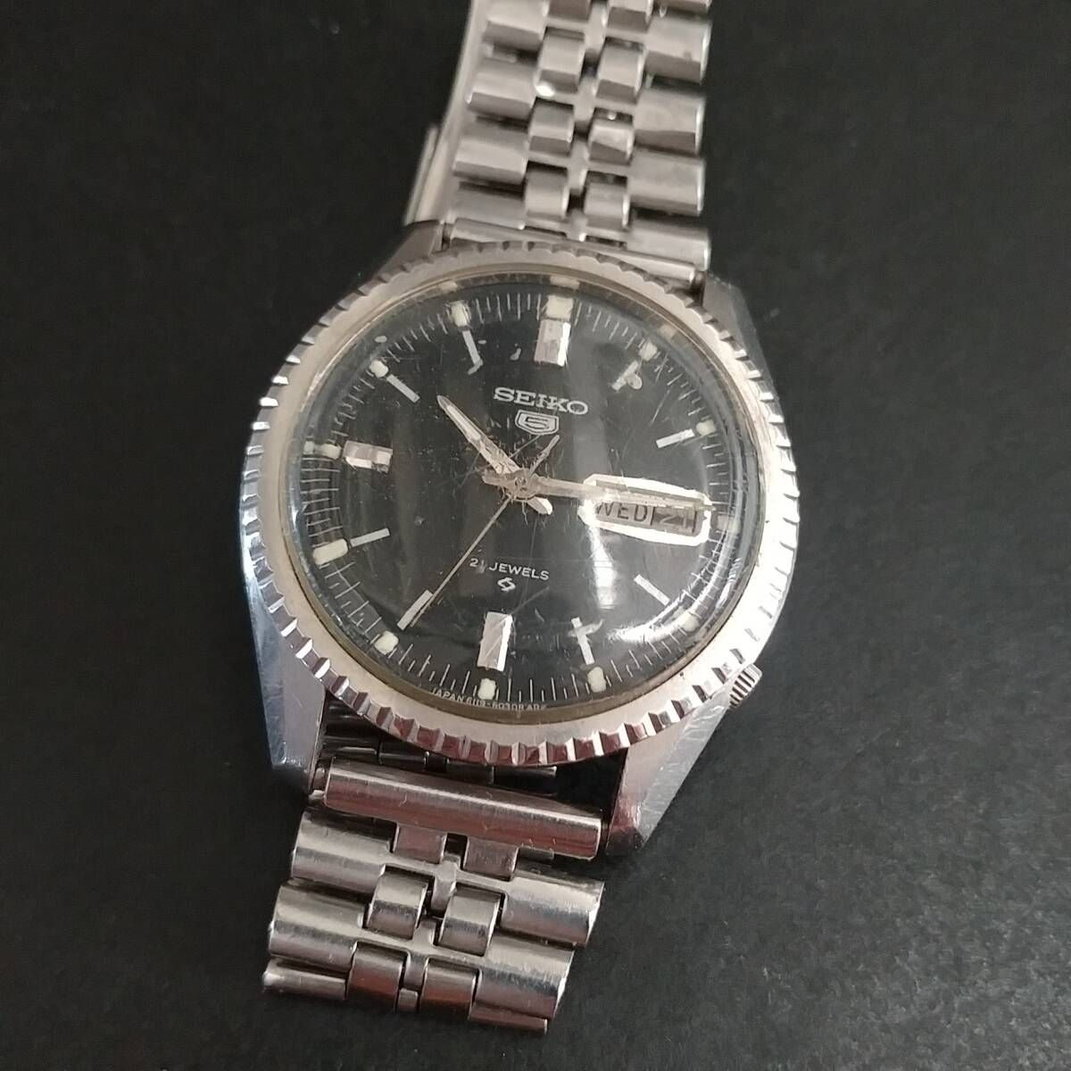 SEIKO セイコー 5　6119-8030 自動巻き オートマチック AUTOMATIC 稼働品 現状渡し