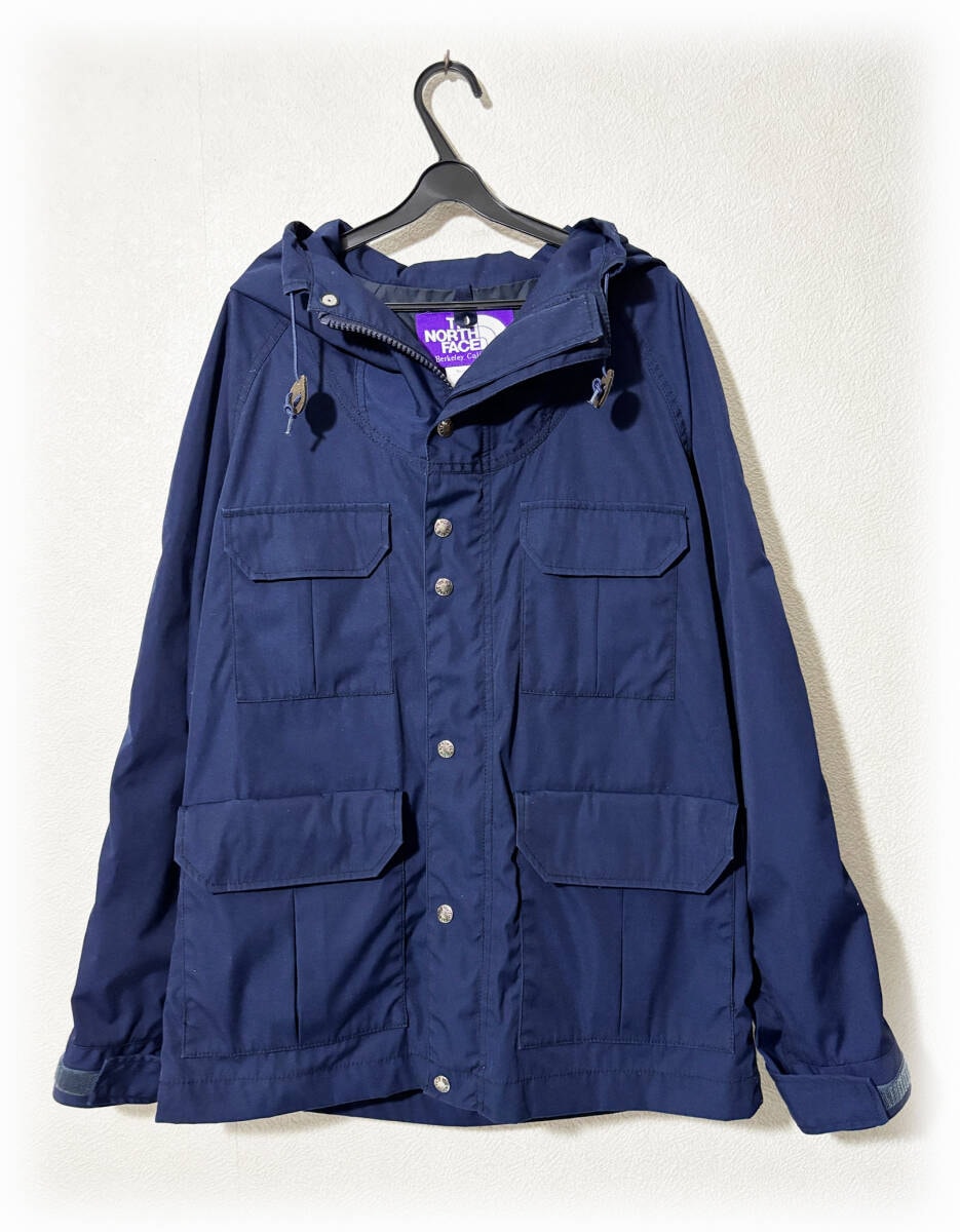 THE NORTH FACE Purple Label ザノースフェイス パープルレーベル マウンテンパーカー ジャケット 65/35 ネイビー L タグ付 美品 人気