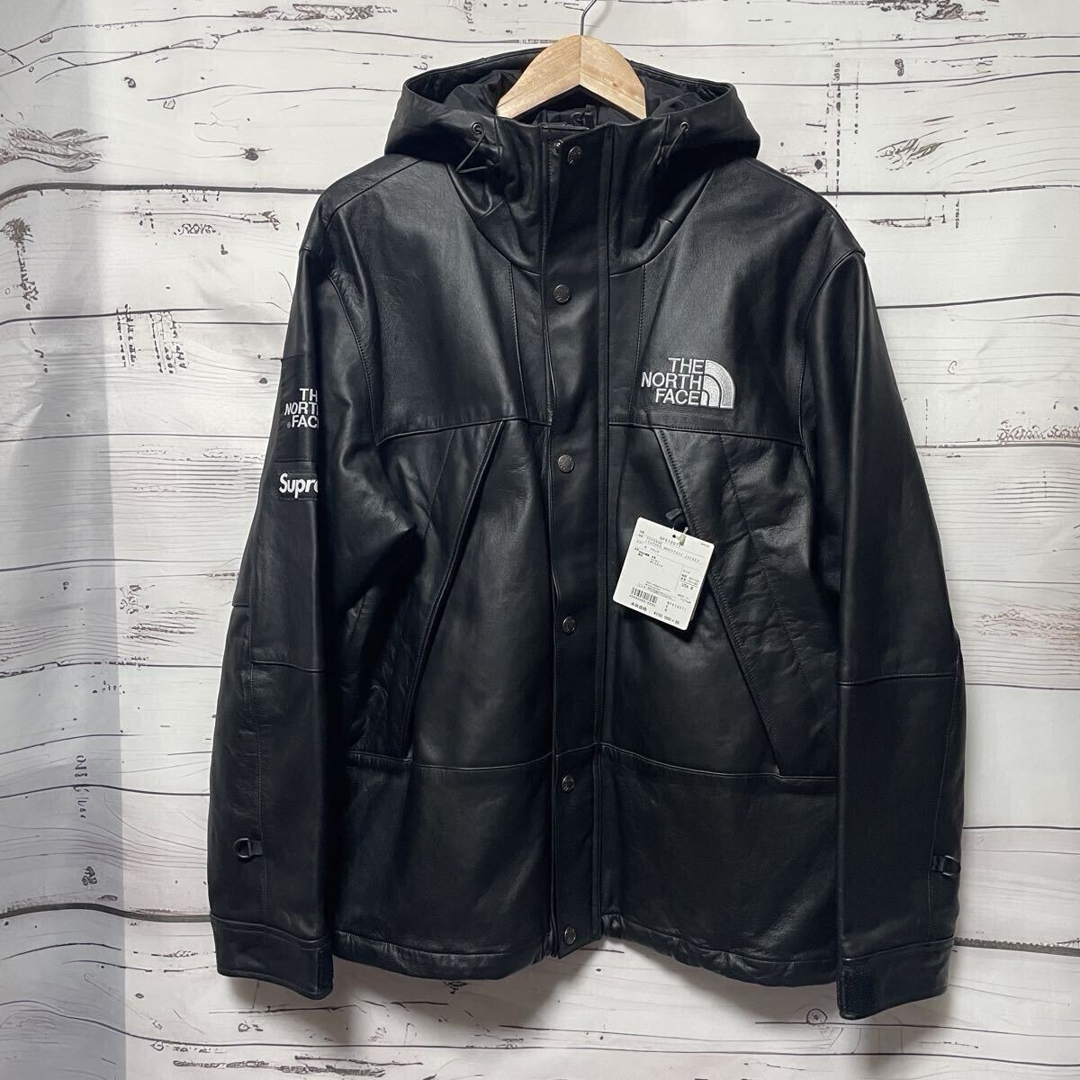 【鑑定料無料】Mサイズ 本革　SupremeThe North Face Leather Mountain Jacket レザー　マウンテンパーカー シュプリーム ノースフェイス