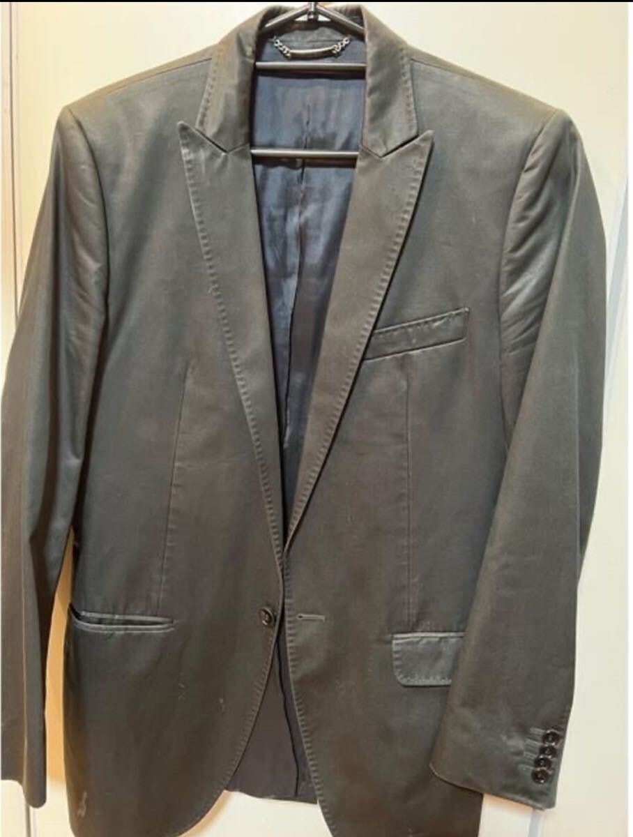 正規品 廃盤 コレクション 店頭即完売 超希少 稀少 激レア D&G ドルチェ＆ガッバーナ ドルガバ ブラックジャケツト