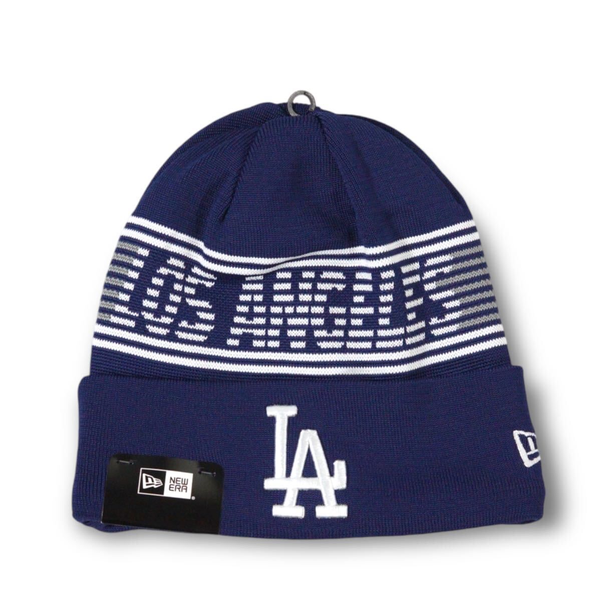 選手着用モデル　NEWERA Authentic Collection 日本未発売　ニットキャップ　ビーニー ロサンゼルス ドジャース　大谷翔平　ニット帽