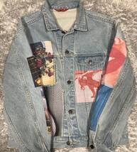 シュプリームSupreme森山大道　Daido Moriyama Denim Trucker JkデニムjkサイズL美品
