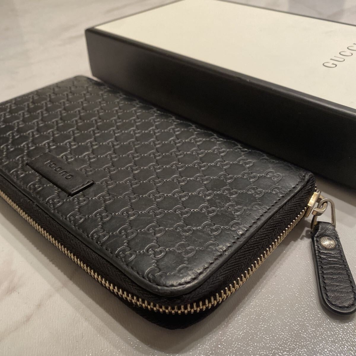 B (目立った傷や汚れなし)】中古 グッチ GUCCI 長財布 ドリアン 