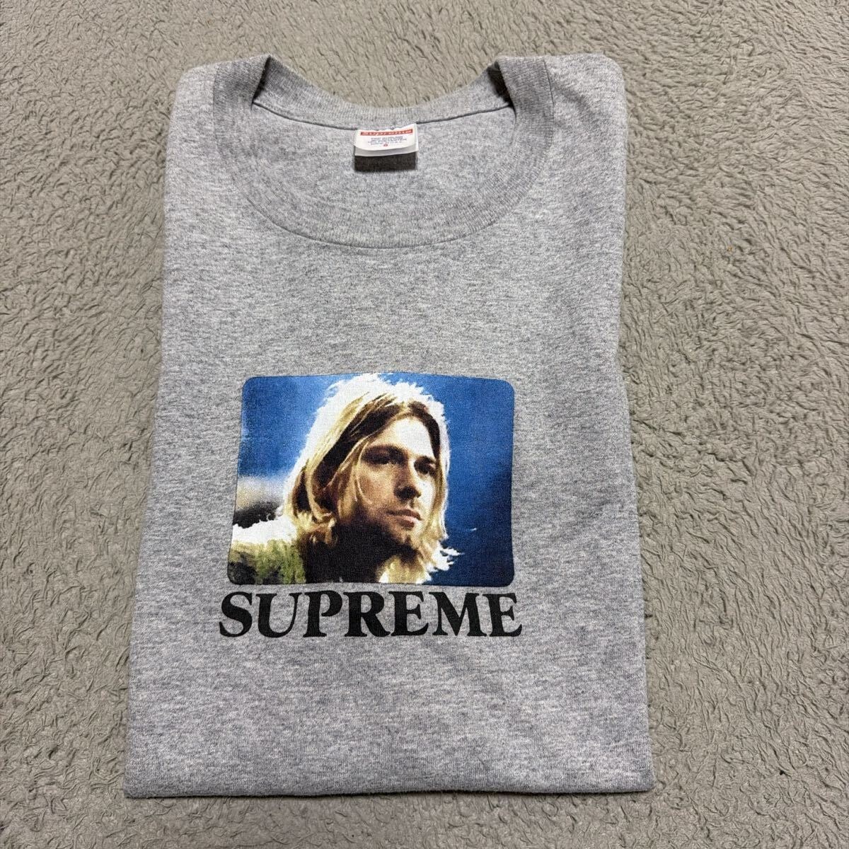 23ss Supreme Kurt Cobain Tee カートコバーン　s grey