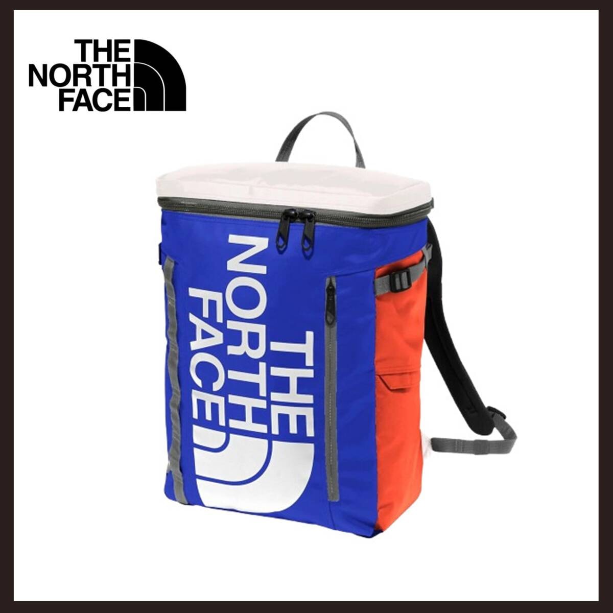 ●○新品未使用　THE NORTH FACE(ザ・ノース・フェイス)　BCヒューズボックス Ⅱ　30L　オレンジ×ブルー○●