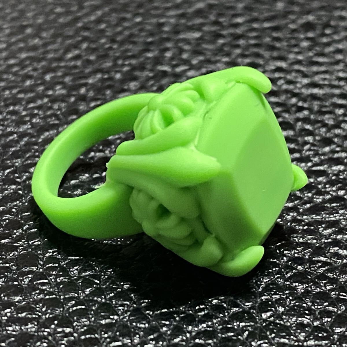 新品未使用 正規店 CHROME HEARTS クロムハーツ 約10号 COCL&TAIL PLSTC RING カクテル シリコン ラバーリング 指輪 カクテルリング