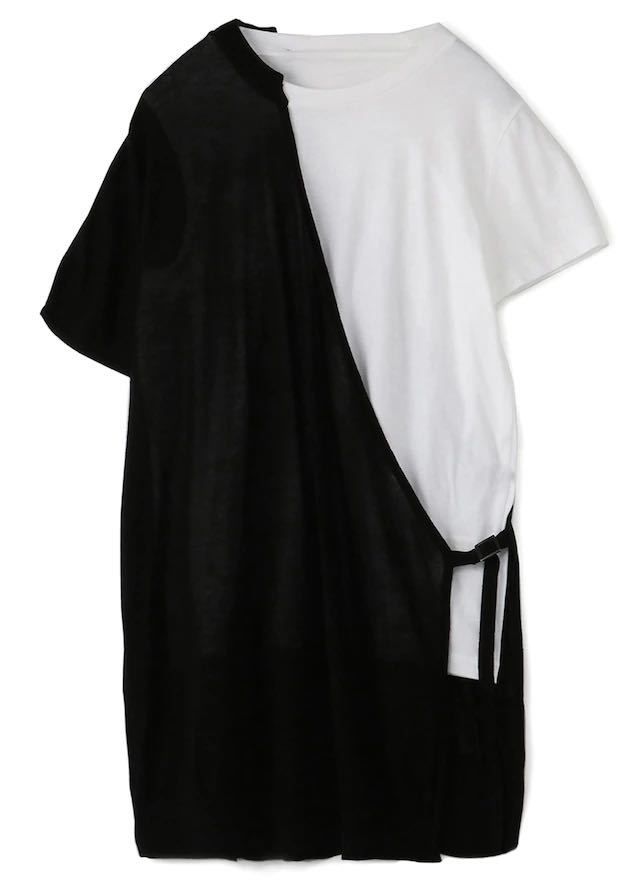 ヨウジヤマモト　Y’s PLAIN STITCH HALF KNIT半袖Tシャツ　サイズ2 ヨウジヤマモト　ワイズ