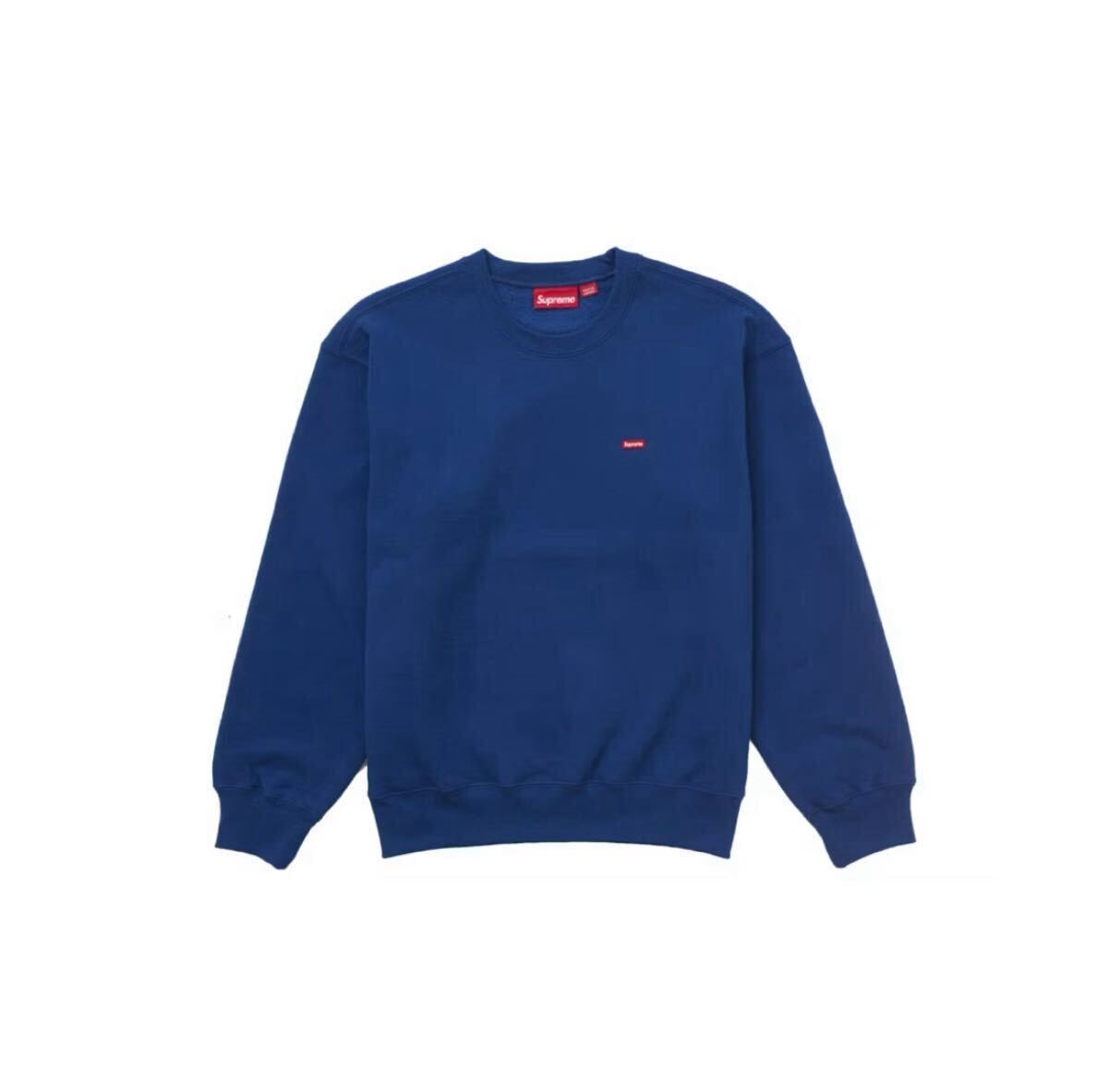 SUPREME Small Box Crewneck ダークロイヤル M