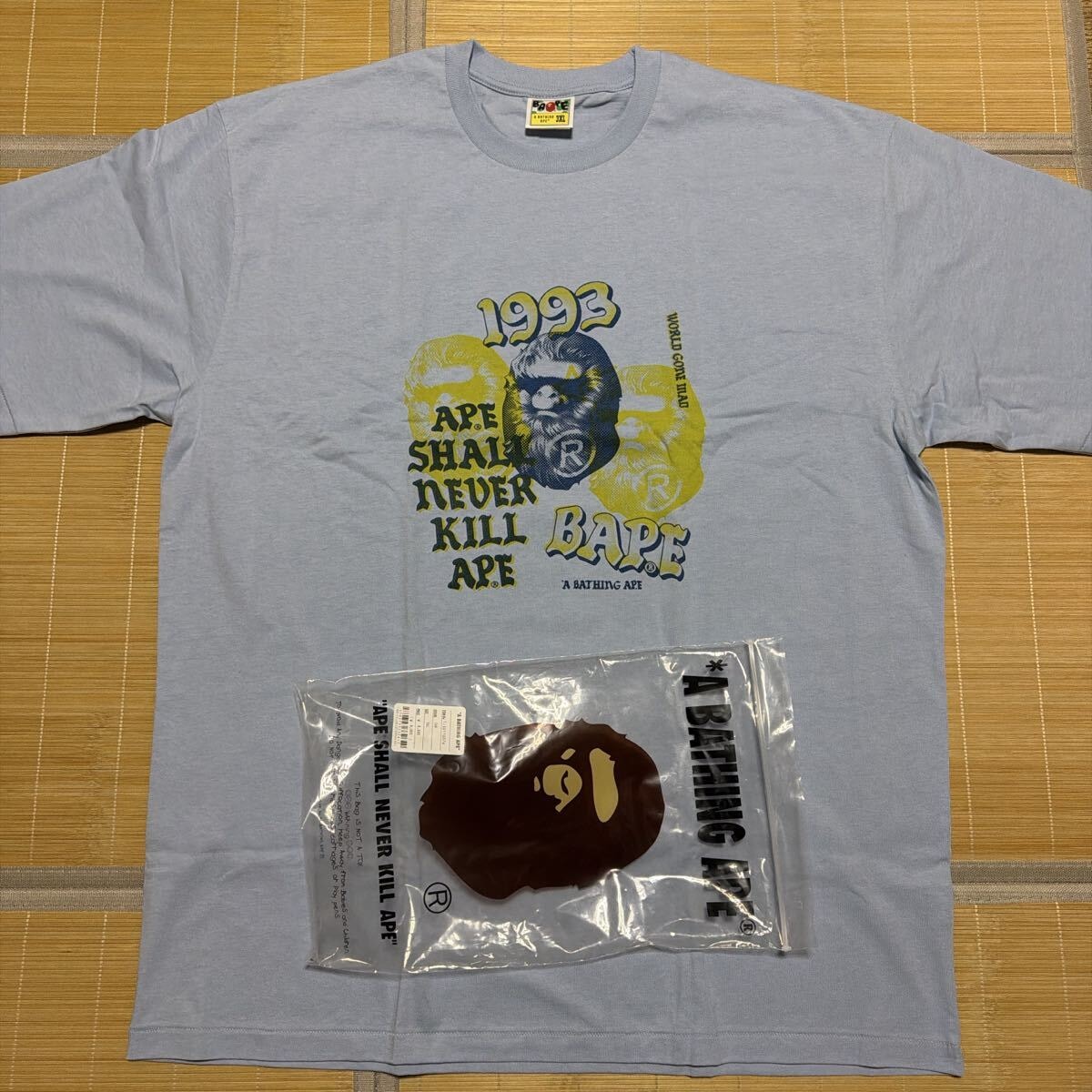A BATHING APE Bape Store Nagoya NYC Logo Tee 