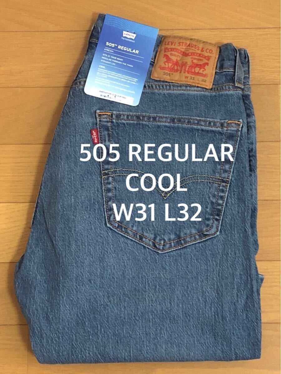 Levi's 505 REGULAR MEDIUMINDIGO COOL W31 L32