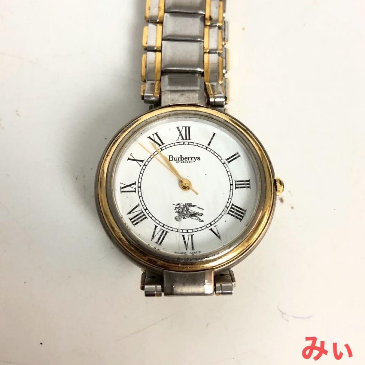 Burberrys バーバリー 腕時計 クォーツ シルバー レディース ブランド ウォッチ アナログ ビジネス フォーマル 定番 ファッション 小物 銀