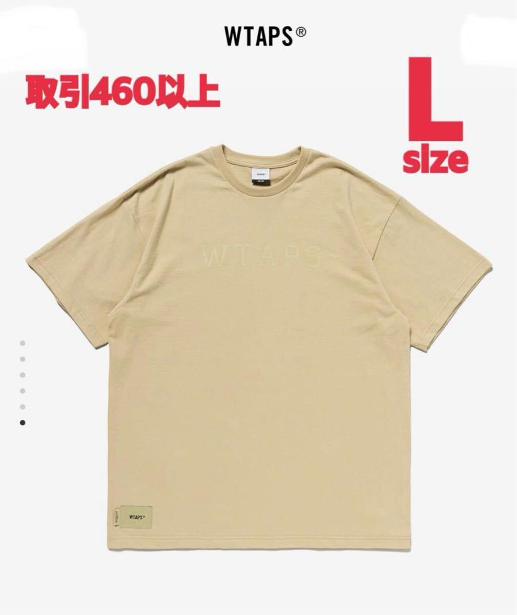 WTAPS 23SS COLLEGE SS TシャツM BEIGE 付属品完備 WTAPS SS23 COLLEGE / SS / COTTON