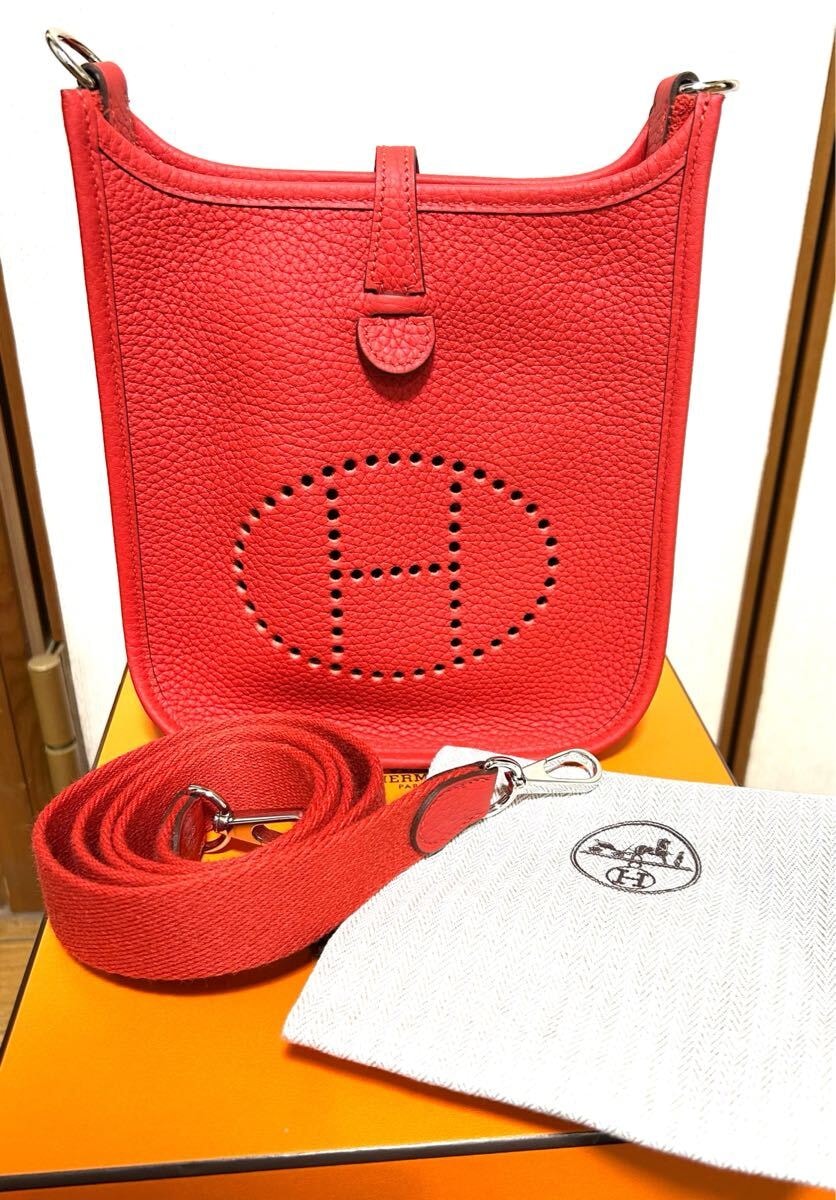 【新品未使用】HERMES エルメス エブリンTPM X刻印