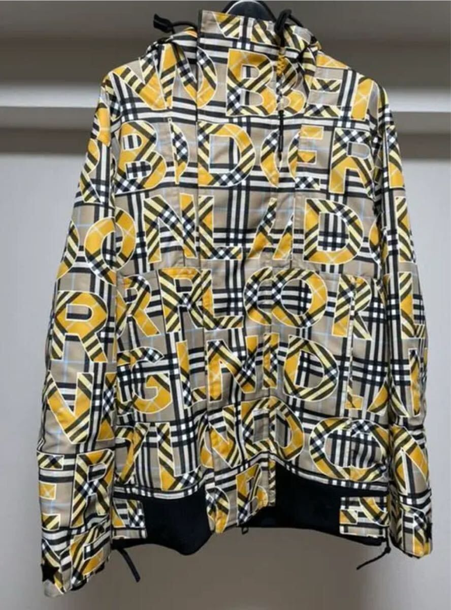 【新品未使用】BURBERRY バーバリー　メンズ　フードブルゾン