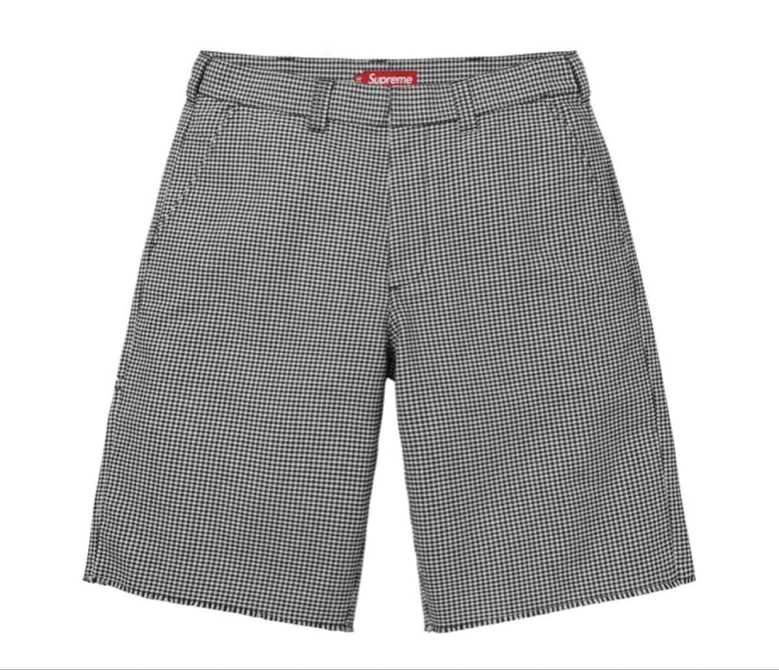 B (目立った傷や汚れなし)】Supreme Work Short ブラック B (目立った傷や汚れなし)】Supreme Work Short ブラック
