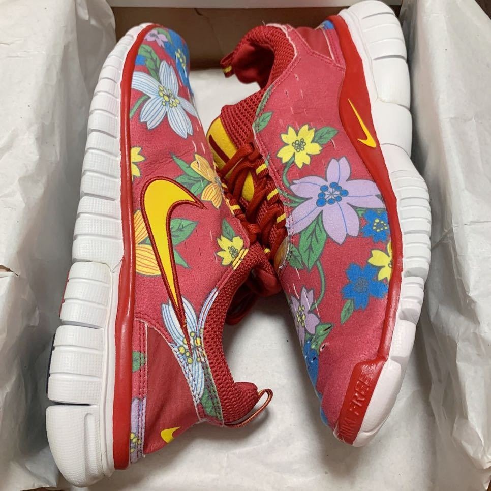WMNS NIKE FREE 5.0 hibiscus 29cm ウィメンズ ナイキ フリー ハイビスカス flower US12 314415-672 ALOHA アロハ