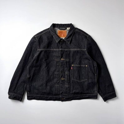 LEVI'S x BIOTOP Exclusive 26SS Type 1 Trucker Black Coating LEVI'S x BIOTOP Exclusive 26SS Type 1 Trucker Black Coating