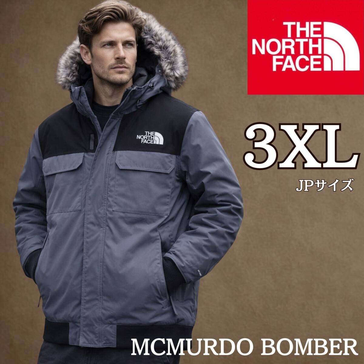 ◇モデル出品◇新品 3XL ノースフェイス マクマードボンバー グース 