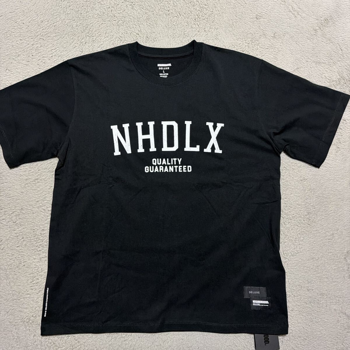 A+ (新品・未使用(ワケあり))】NEIGHBORHOOD DELUXE tee tシャツ L 黒 