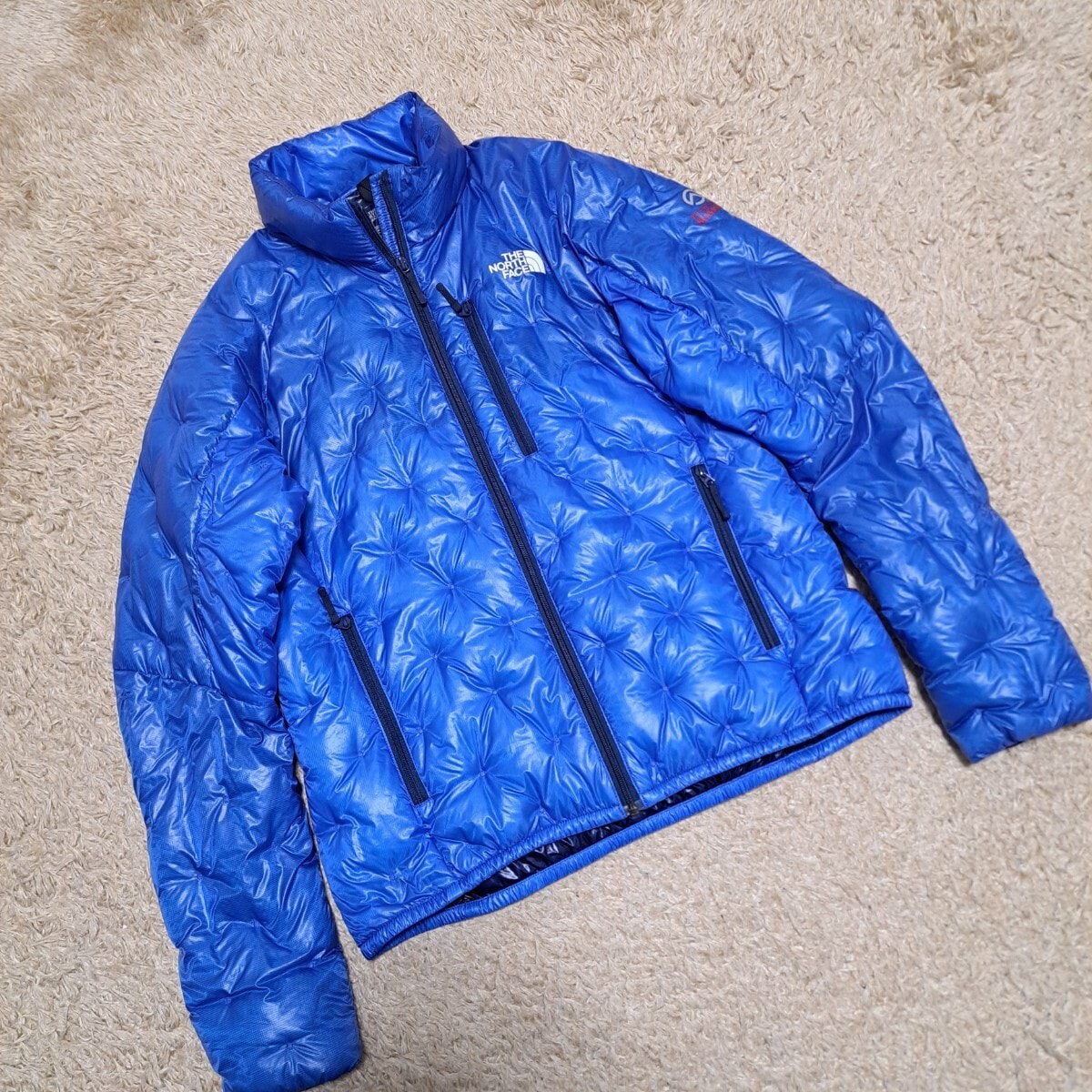 ノースフェイス　ダウンジャケット　青　ブルー　nd91513　Sサイズ　THE NORTH FACE　FUSEFORM LIGHT HEAT JACKET　　レディース