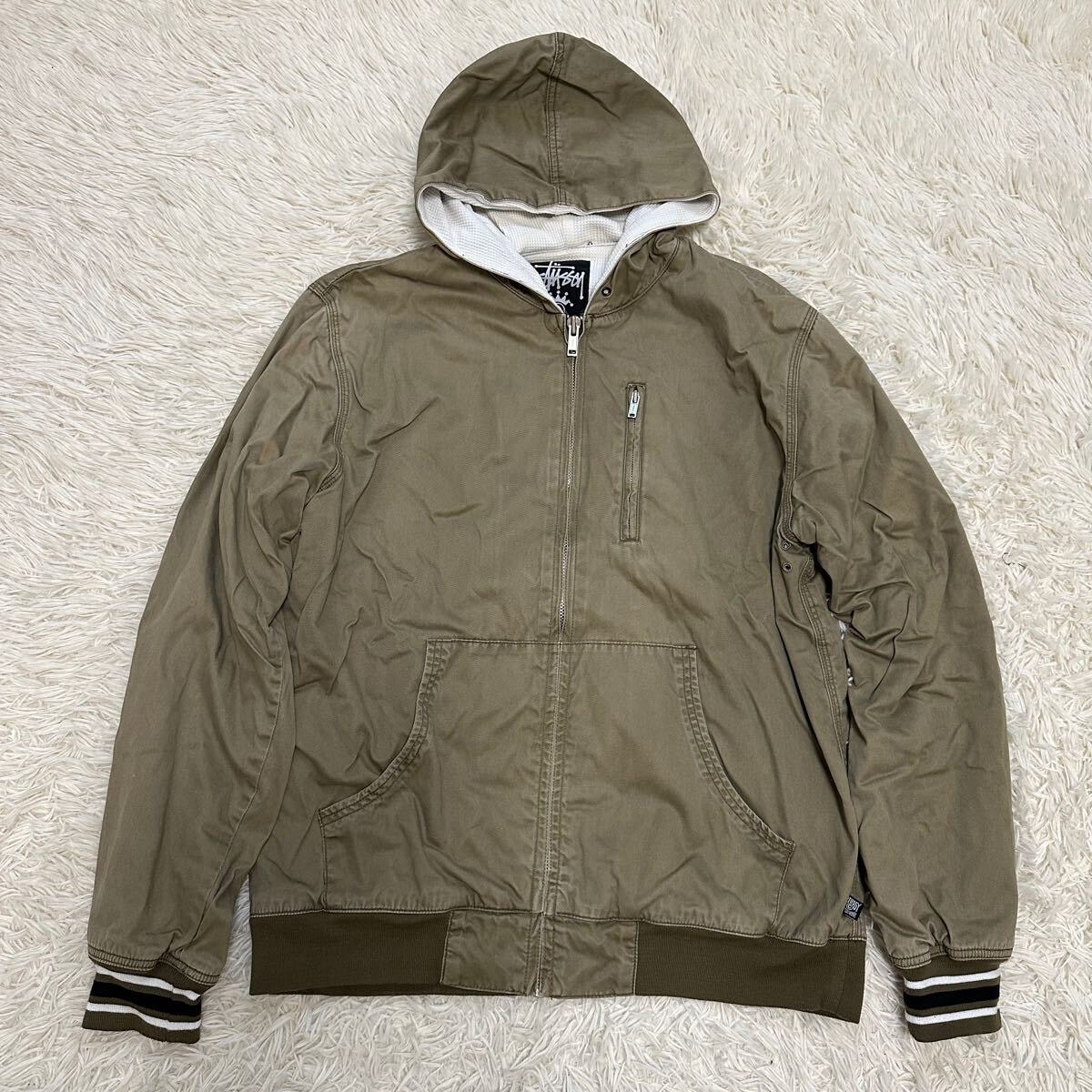 【STUSSY】ステューシー L マウンテンパーカー ジップ ジャケット