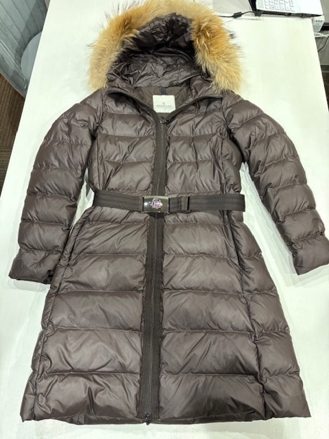 モンクレール MONCLER NANTESFUR ダウンコート ブラウン 01 12年