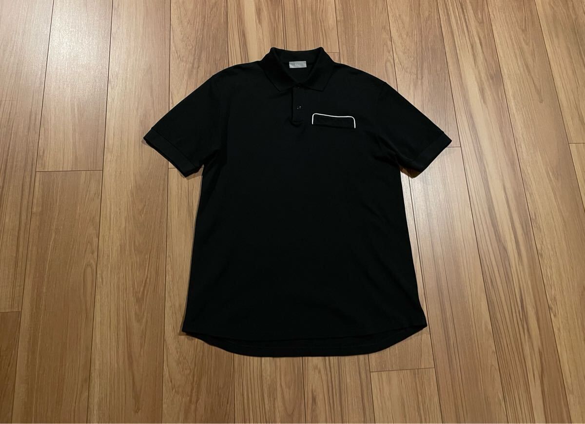 未使用に近い】Dior homme ディオールオム ポロシャツ L 48