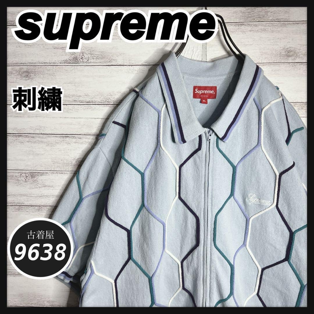 【美品!!】シュプリーム 総柄シャツ ペイズリー柄 半袖シャツ ゆるだぼ