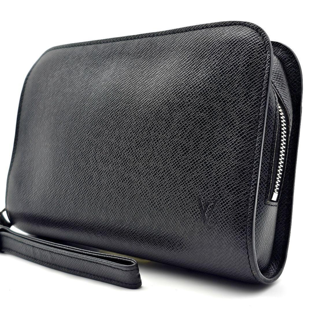 ルイヴィトン バイカル クラッチバッグ セカンドバッグ アルドワーズ 黒系 ブラック ポーチとしても 439