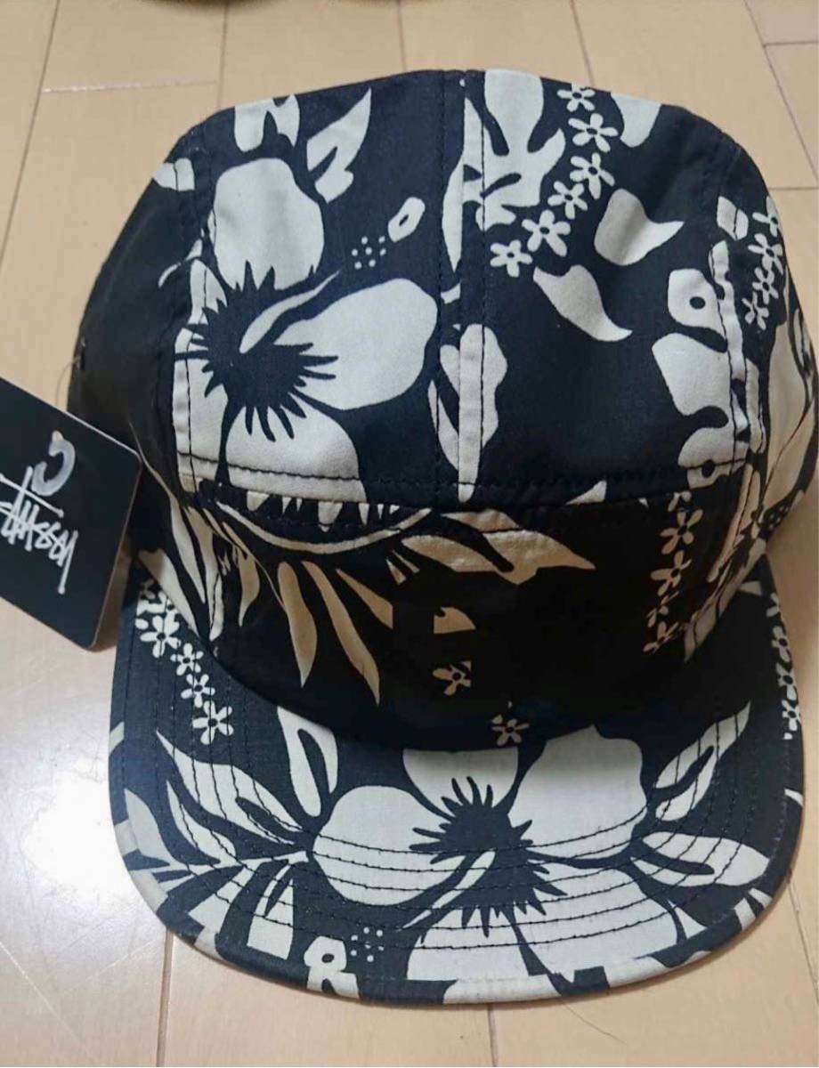 Stussy Mid-Depth Workgear Waxed Snapback 