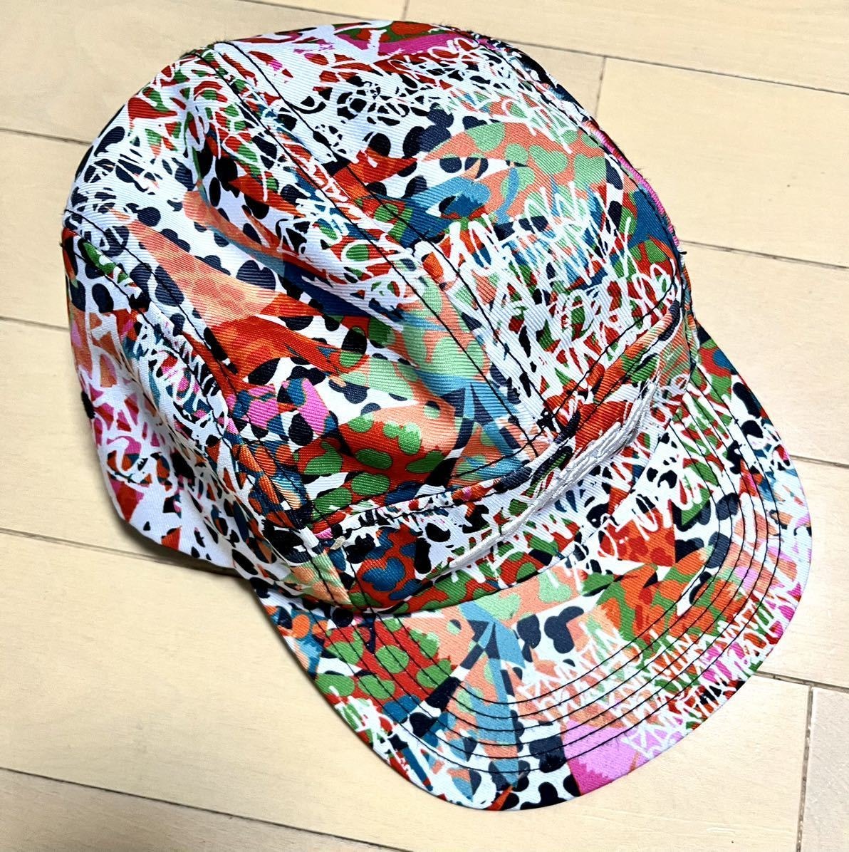 stussy ステューシー グラフィック アート　キャップ　帽子 