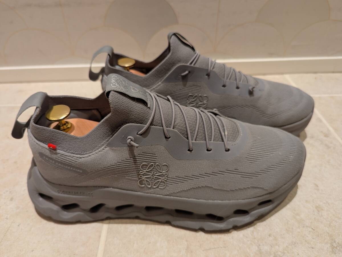 【美品】【希少】LOEWE ON ロエベ/オン　スニーカー　Slate Grey