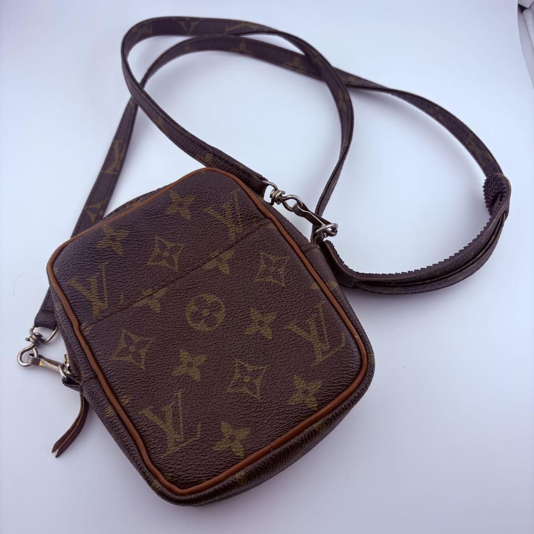 LOUISVUITTON M45268モノグラム ミニダヌーブバッグ傷アリお得