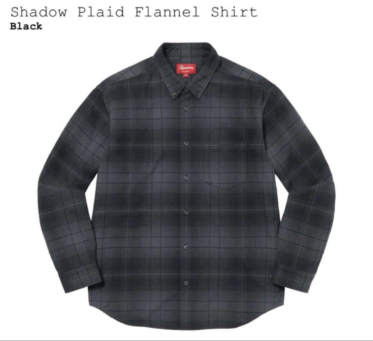 Supreme Shadow Plaid Flannel Shirt 