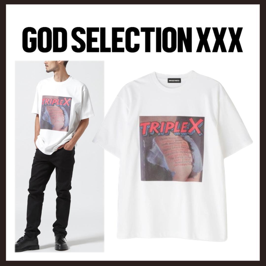 C (やや傷や汚れあり)】GOD SELECTION XXX ゴッドセレクション T