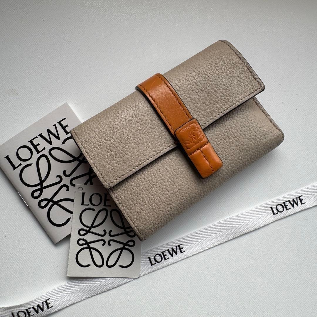 【美品】 78 LOEWE ロエベ 3つ折り財布