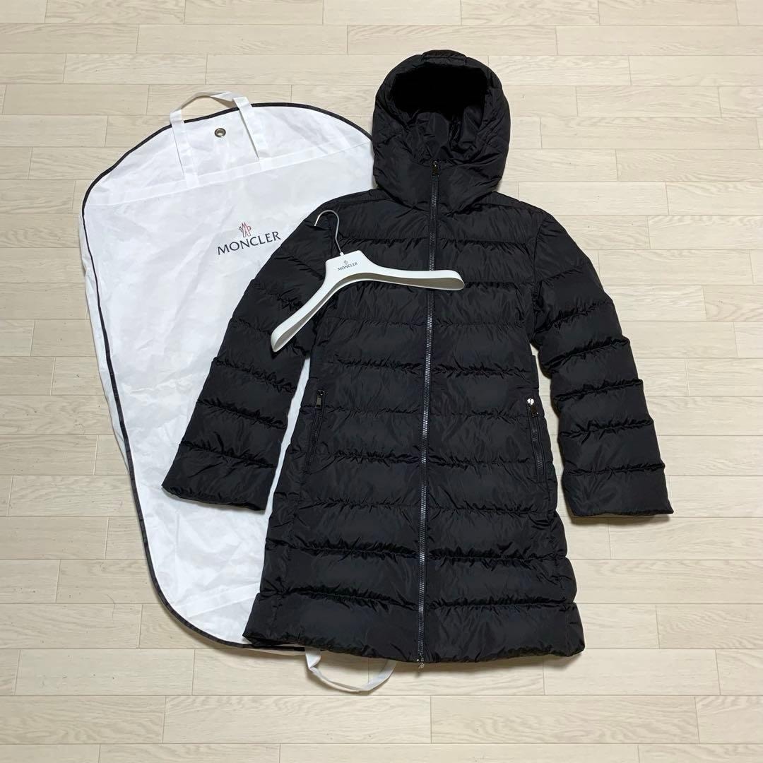 【大人気】MONCLER DOMBES 2 ブラックダウンジャケット 4D214