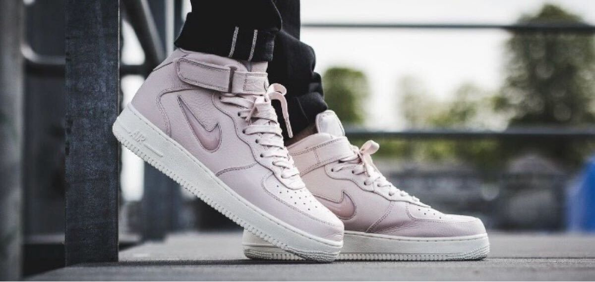 ★超希少　未使用★NIKE AIR FORCE 1 MID RETRO PRM Jewel Pink ジュエル　ピンク　USサイス10 日本サイズ28.0cm
