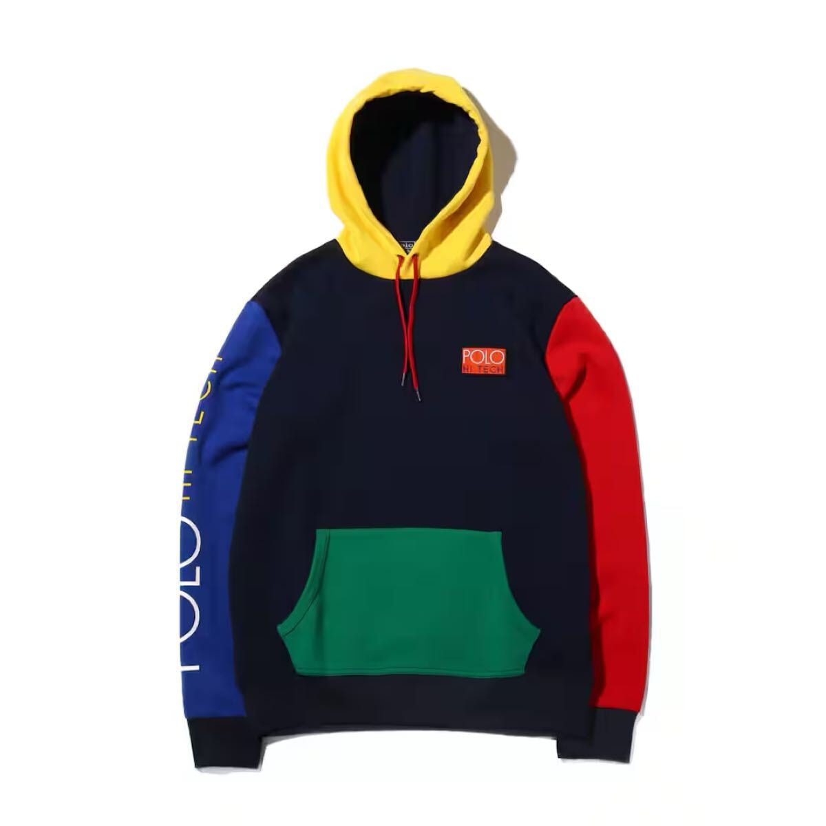 atmos / POLO RALPH LAUREN LS PO M17-LONG SLEEVE-KNIT (NAVY MULTI) MEDIUM ネイビー