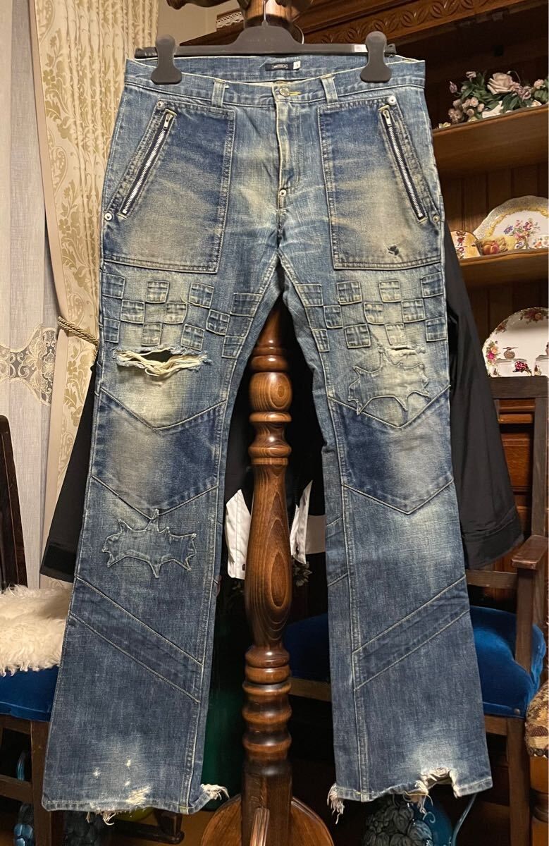 傷や汚れあり】希少品！ UNDERCOVER アンダーカバー 01AW DAVF期 