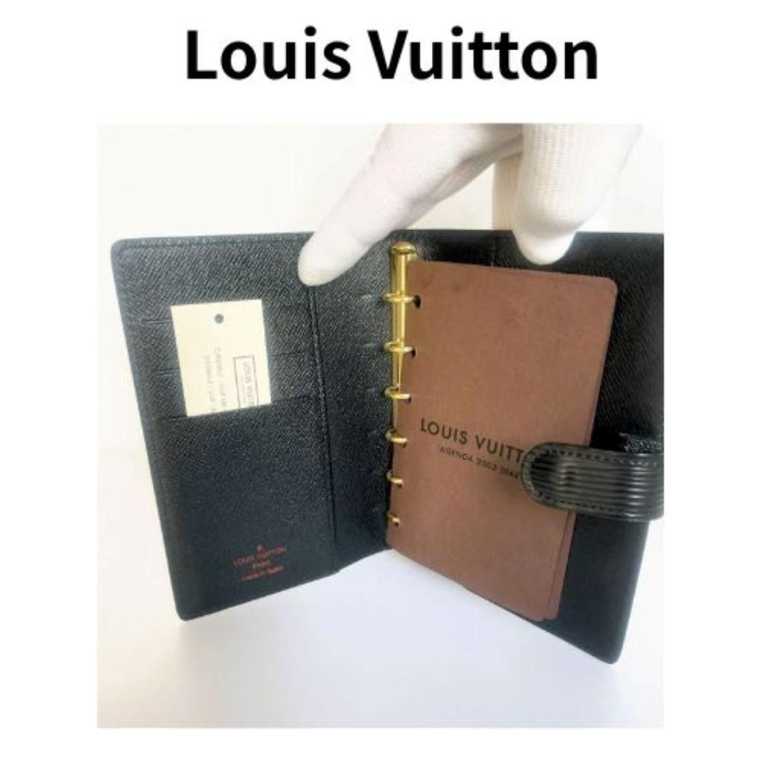 美品LOUIS VUITTON ルイ・ヴィトン アジェンダPM エピ 手帳カバー