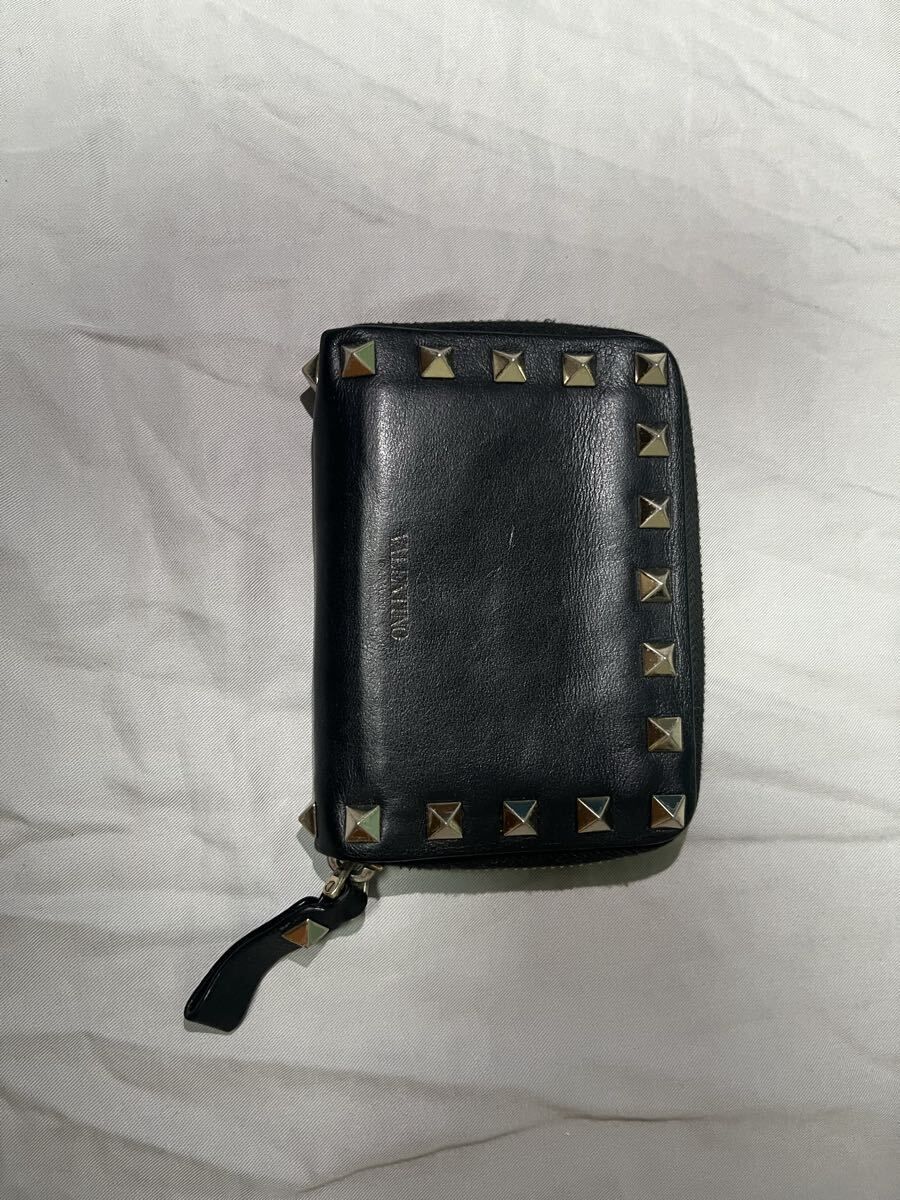 Valentino スタッズ付きコインケース 財布