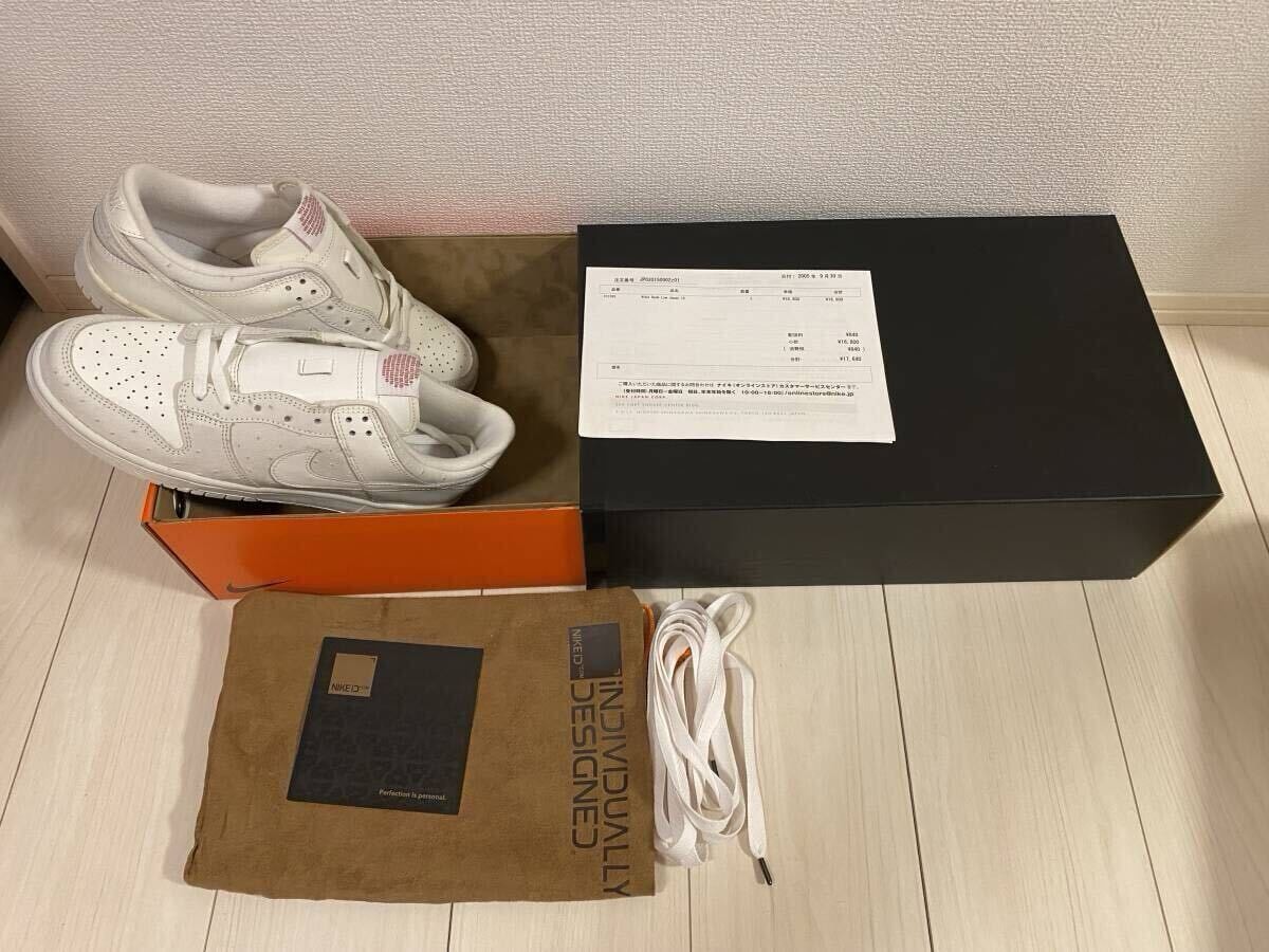奇跡！NIKEID ダンク　WHITEDUNK ホワイトダンク　2005年当時のまま　激レア　TOKYO Paris SB